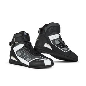 Μπότες μοτοσικλέτας SEVENTY DEGREES SD-BR3 Veloce PRO μαύρο και λευκό