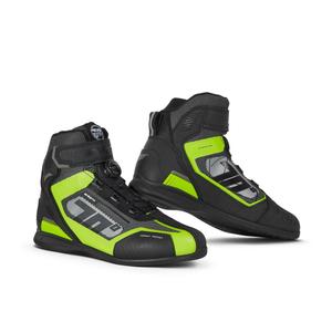Μπότες μοτοσικλέτας SEVENTY DEGREES SD-BR3 Veloce PRO μαύρο-φλούο κίτρινο