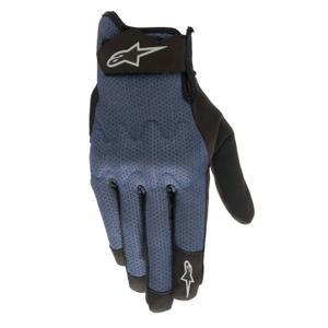 Γάντια μοτοσικλέτας Alpinestars Stated Air σκούρο μπλε-μαύρο