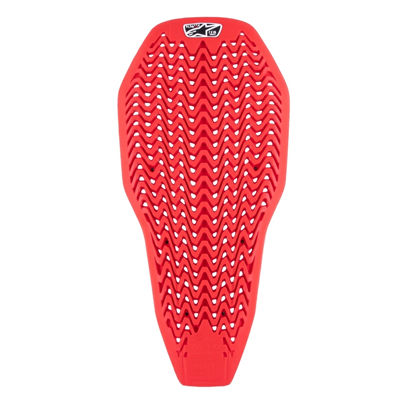 Alpinestars Nucleon Plasma Κόκκινο-Μαύρο εκτεταμένο προστατευτικό σπονδυλικής στήλης