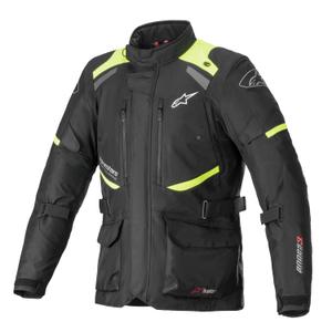 Alpinestars Andes Drystar 3 μαύρο-κίτρινο μπουφάν μοτοσικλέτας