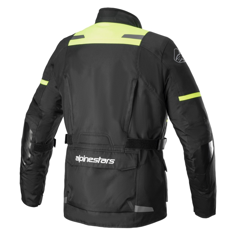 Alpinestars Andes Drystar 3 μαύρο-κίτρινο μπουφάν μοτοσικλέτας
