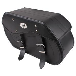 Chopper RSA-12A δερμάτινες βαλίτσες μοτοσικλέτας με κλειδαριά