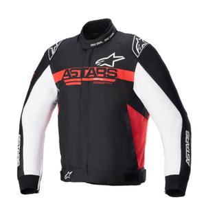 Alpinestars Monza Sport μαύρο, κόκκινο και λευκό μπουφάν μοτοσικλέτας