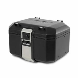 Θήκη αλουμινίου για μοτοσικλέτα SHAD Terra TR48 D0TR48100B BLACK EDITION - Grade II