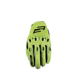 Γάντια μοτοσικλέτας FIVE Stunt Evo2 fluo κίτρινο
