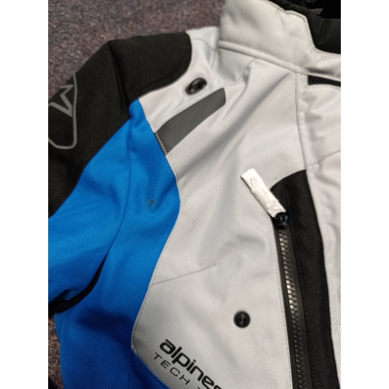 Γυναικείο μπουφάν μοτοσικλέτας Alpinestar Stella Andes Drystar Honda Γκρι-Μαύρο-Μπλε-Κόκκινο 23 - Quality II