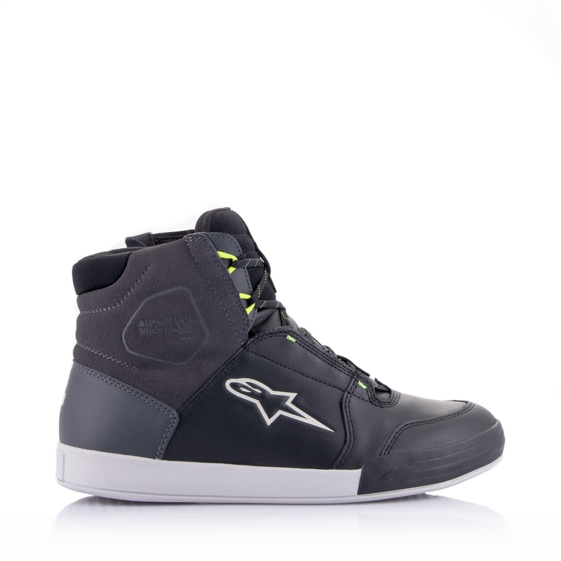 Alpinestars Chrome Drystar Black-Grey-Fluo Yellow μπότες μοτοσικλέτας