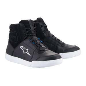 Alpinestars Chrome Drystar Μαύρες, λευκές και μπλε μπότες μοτοσικλέτας