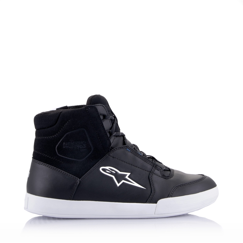 Alpinestars Chrome Drystar Μαύρες, λευκές και μπλε μπότες μοτοσικλέτας
