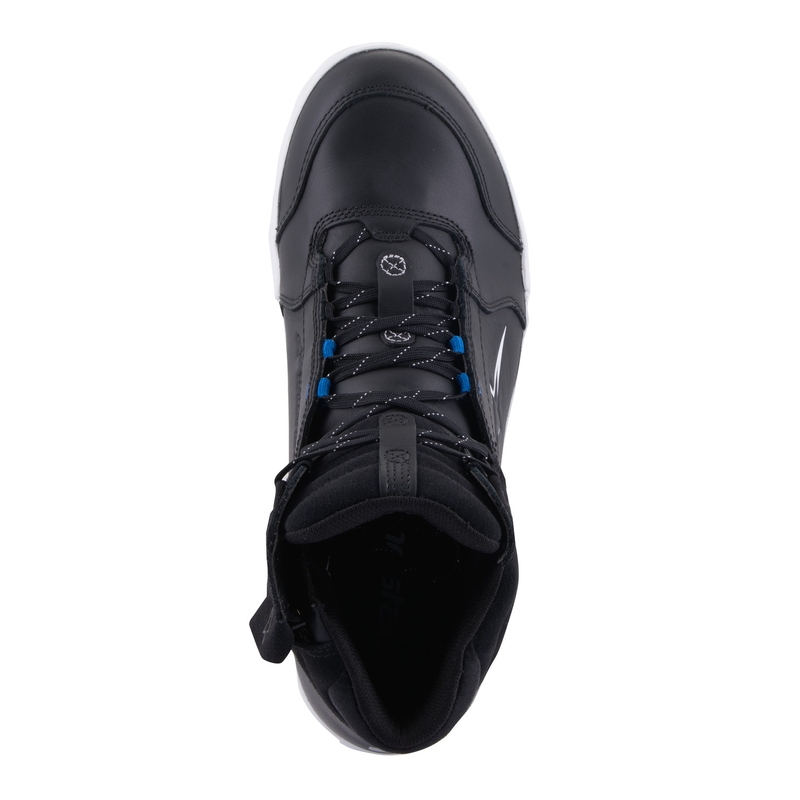 Alpinestars Chrome Drystar Μαύρες, λευκές και μπλε μπότες μοτοσικλέτας