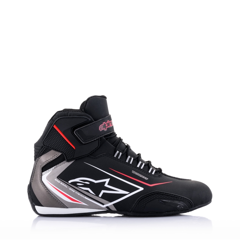 Alpinestars Sektor Αδιάβροχες μπότες μοτοσικλέτας σε μαύρο, λευκό και γκρι χρώμα