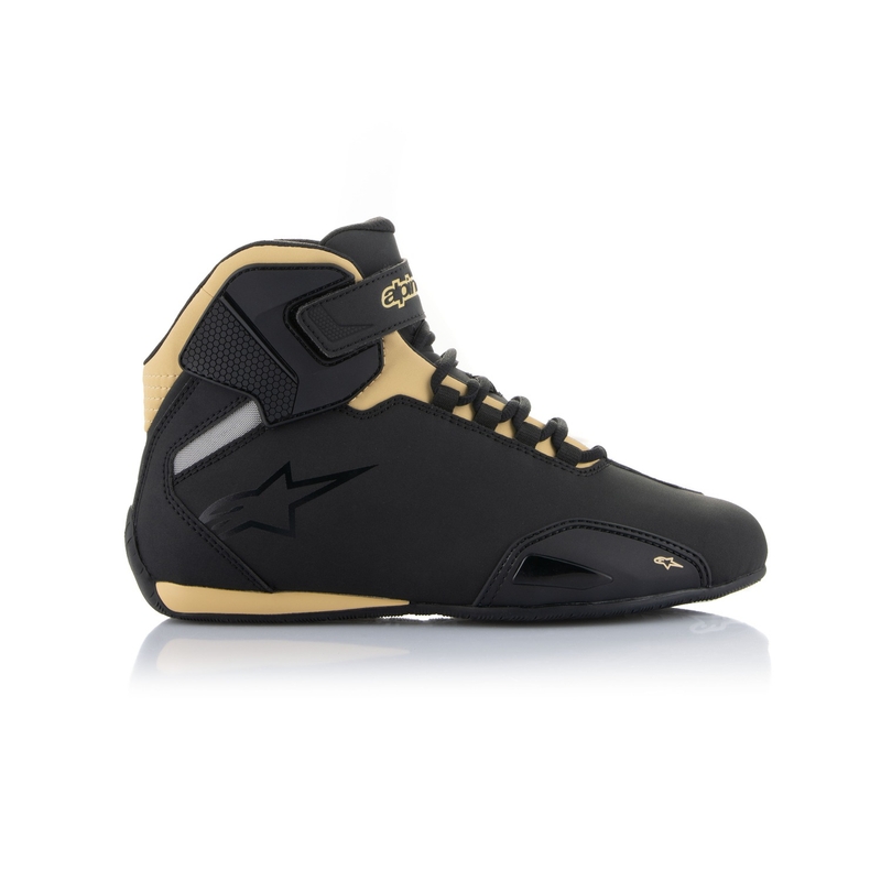 Alpinestars Stella Sector Black-Champagne Γυναικείες μπότες μοτοσικλέτας