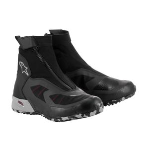Alpinestars CR-8 Gore-Tex Black-Grey-Red μπότες μοτοσικλέτας