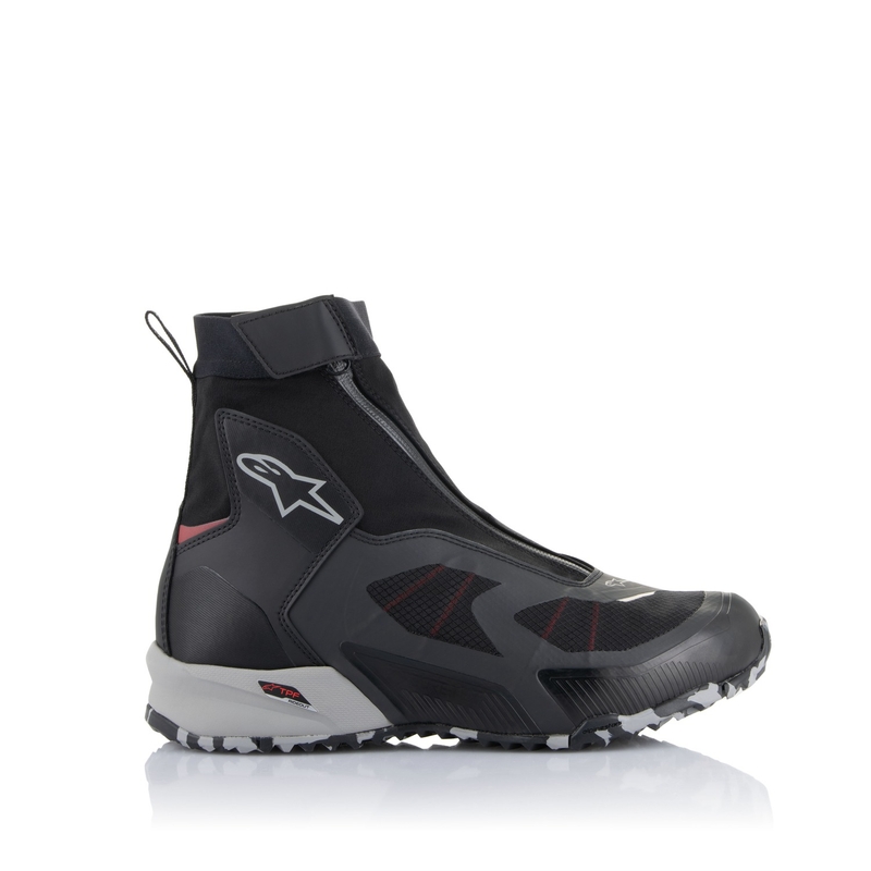 Alpinestars CR-8 Gore-Tex Black-Grey-Red μπότες μοτοσικλέτας