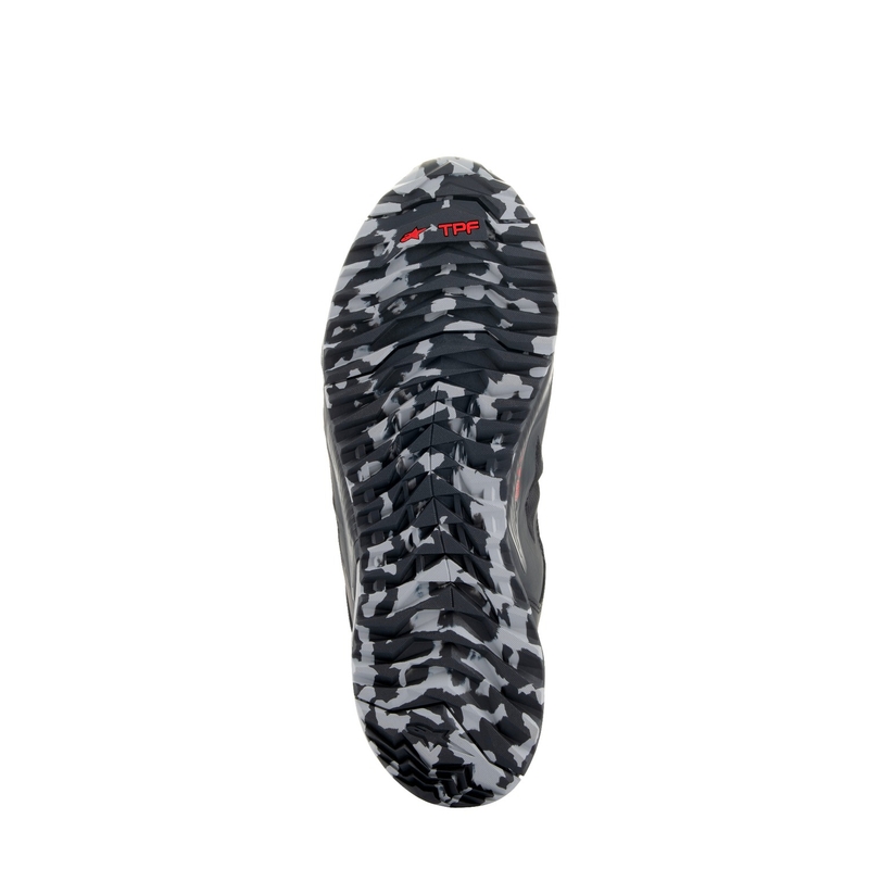 Alpinestars CR-8 Gore-Tex Black-Grey-Red μπότες μοτοσικλέτας