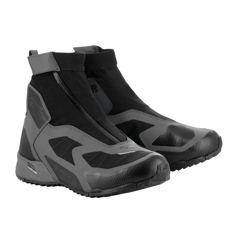 Alpinestars CR-8 Gore-Tex Black-Grey-Blue μπότες μοτοσικλέτας