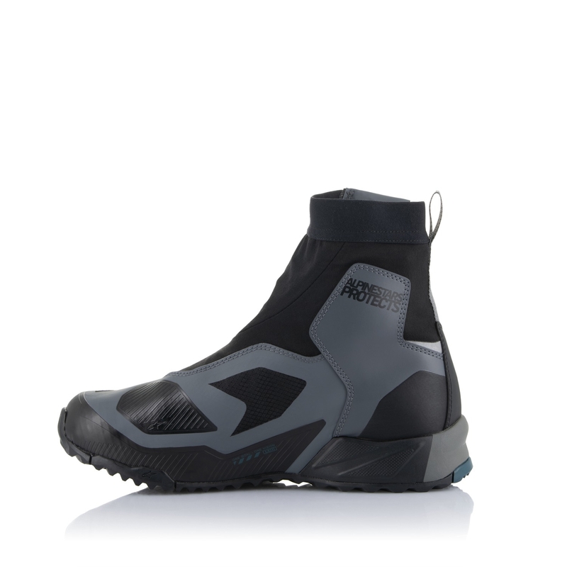 Alpinestars CR-8 Gore-Tex Black-Grey-Blue μπότες μοτοσικλέτας