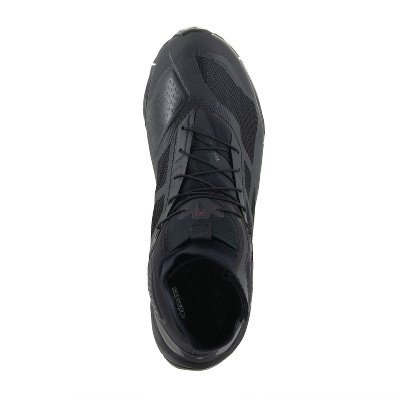 Alpinestars CR-1 μαύρες και σκούρες γκρι μπότες μοτοσικλέτας