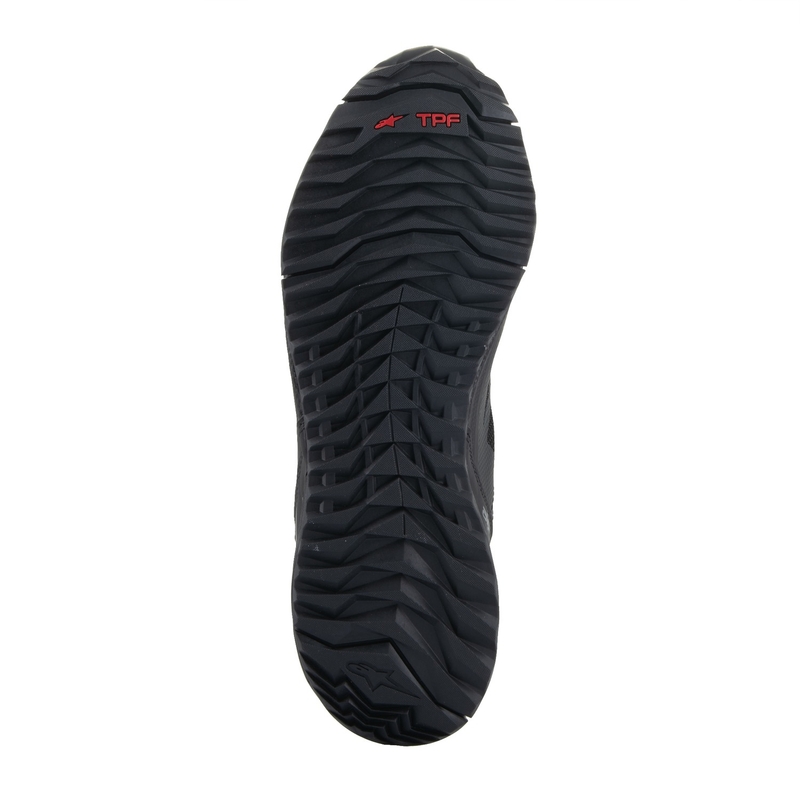 Alpinestars CR-1 μαύρες και σκούρες γκρι μπότες μοτοσικλέτας