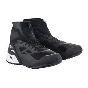 Alpinestars CR-1 μαύρες και λευκές μπότες μοτοσικλέτας