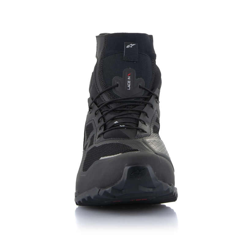 Alpinestars CR-1 μαύρες και λευκές μπότες μοτοσικλέτας