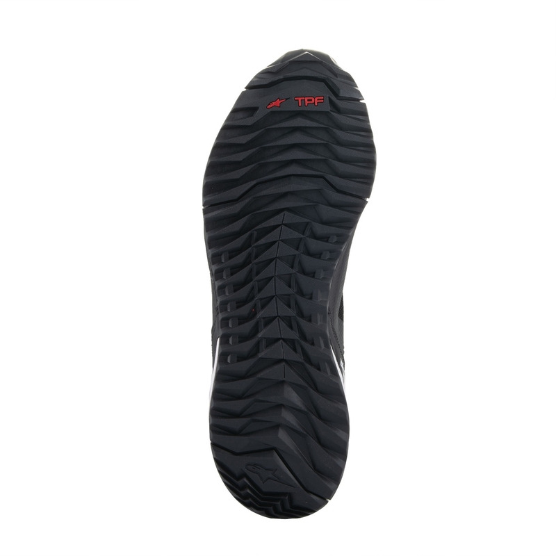 Alpinestars CR-1 μαύρες και λευκές μπότες μοτοσικλέτας