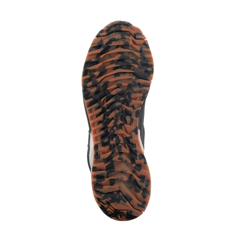 Alpinestars CR-1 μαύρες και ανοιχτές καφέ μπότες μοτοσικλέτας