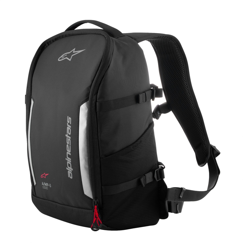 Σακίδιο πλάτης μοτοσικλέτας Alpinestars AMP-3 μαύρο 17 l