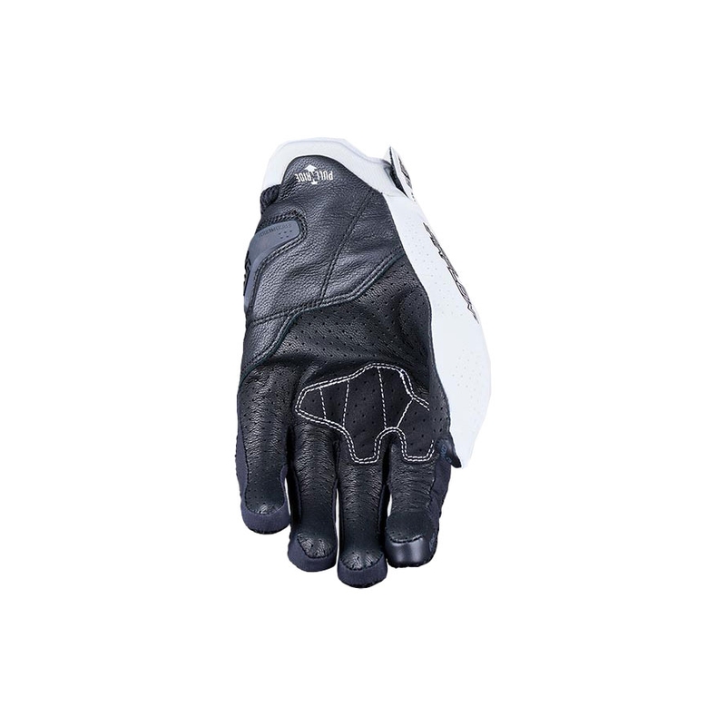 Γυναικεία γάντια μοτοσικλέτας FIVE Stunt EVO 2 Airflow Black and White
