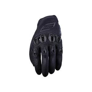 Γυναικεία γάντια μοτοσικλέτας FIVE Stunt EVO 2 Airflow Black