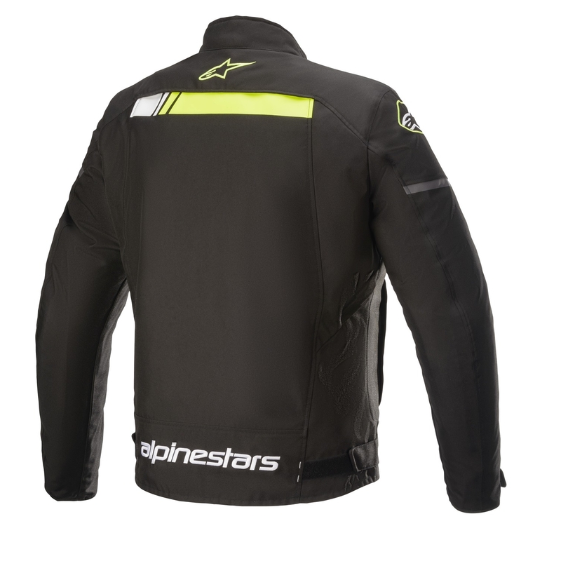 Alpinestars T-SP S Ignition Αδιάβροχο μπουφάν μοτοσικλέτας μαύρο-κίτρινο φλούο