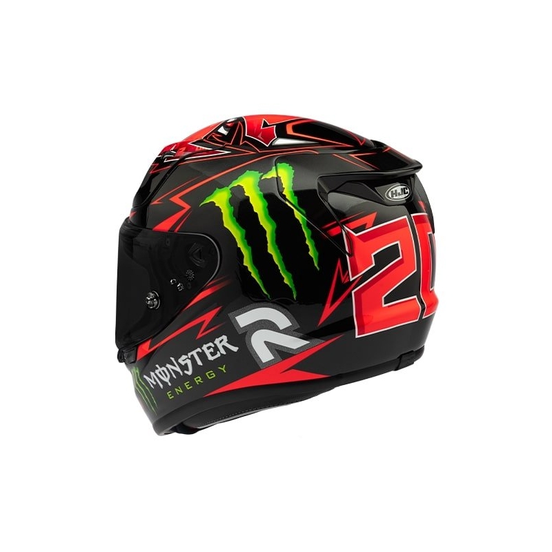 Ενσωματωμένο κράνος HJC RPHA 12 Quartararo Replica MC1 μαύρο προσφορά