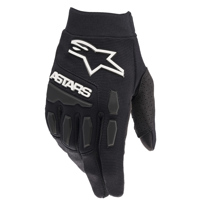 Γάντια μοτοκρός Alpinestars Full Bore σε μαύρο χρώμα