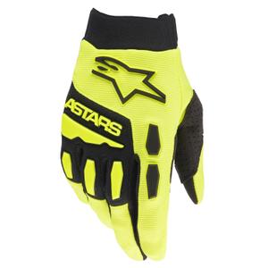 Γάντια μοτοκρός Alpinestars Full Bore fluo κίτρινο-μαύρο