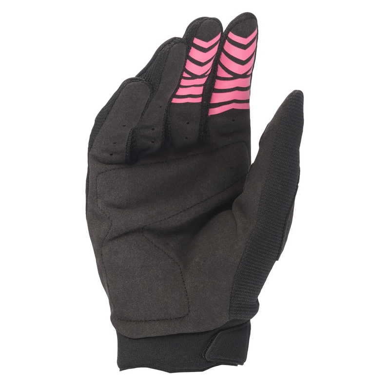 Γυναικεία γάντια Motocross Alpinestars Stella Full Bore Μαύρο-Ροζ