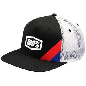 Καπάκι 100% Cornerstone Trucker μαύρο και άσπρο