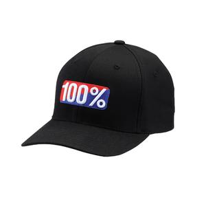 Καπέλο 100% Classic Flexfit μαύρο