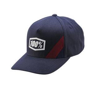 Καπέλο 100% Cornestone Snapback μπλε-γκρι