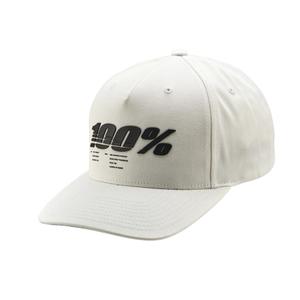 Καπέλο 100% Staunch Snapback λευκό