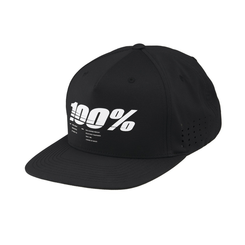 100% Drive Snapback Cap Μαύρο