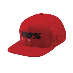 100% Drive Snapback καπέλο κόκκινο