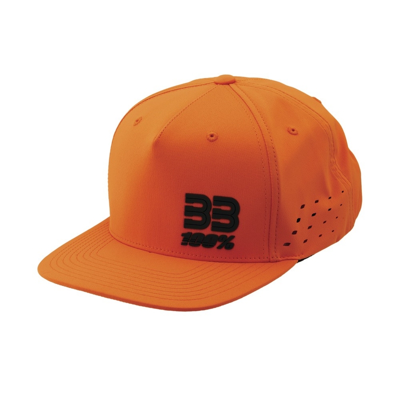 Καπάκι 100% BB33 Drive Snapback πορτοκαλί