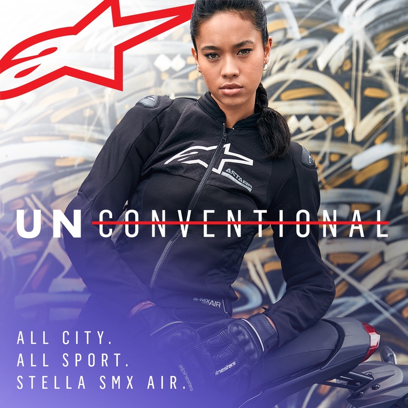 Alpinestars Stella SMX Air Γυναικείο μπουφάν μοτοσικλέτας Μαύρο