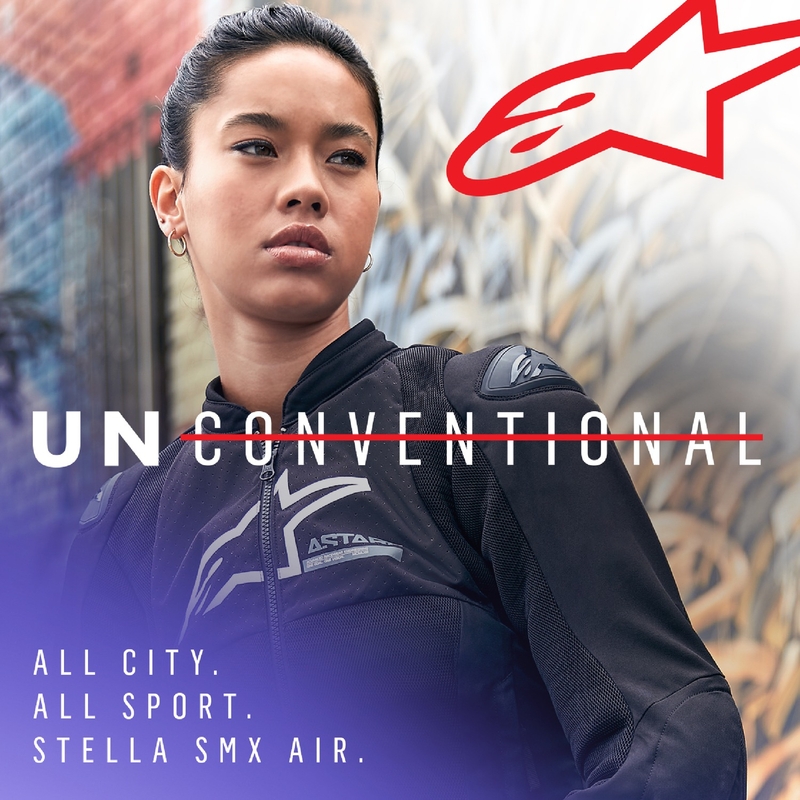 Alpinestars Stella SMX Air Γυναικείο μπουφάν μοτοσικλέτας Μαύρο