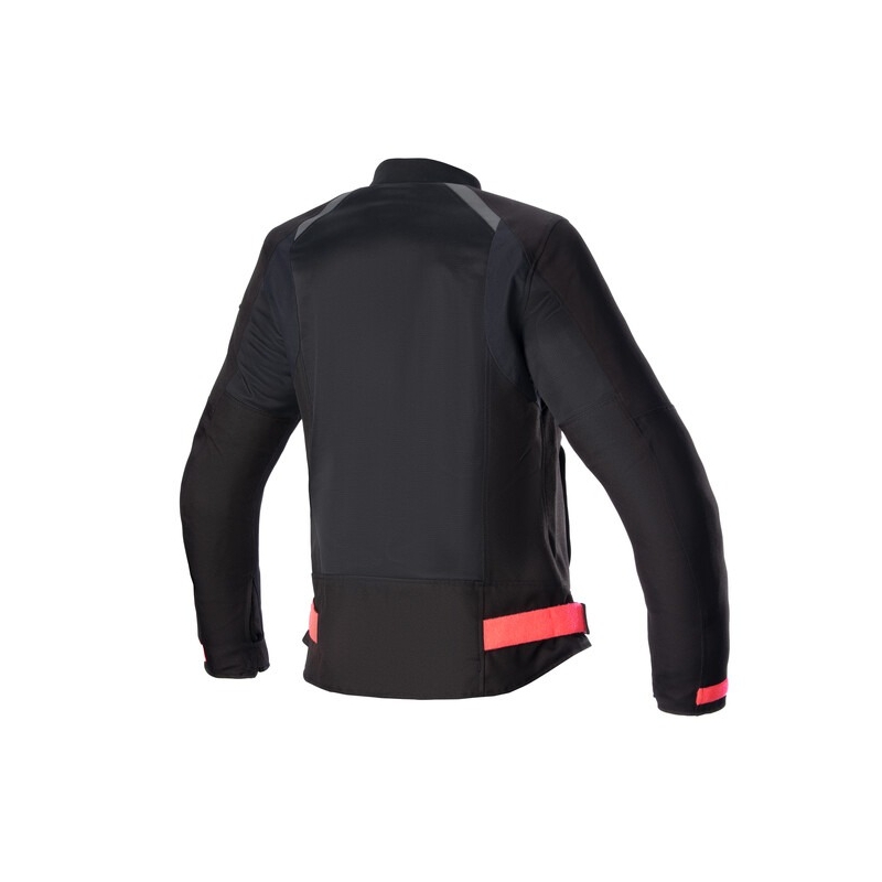 Alpinestars Stella Eloise Air 2 Γυναικείο μπουφάν μοτοσικλέτας Μαύρο-Φλούο Ροζ