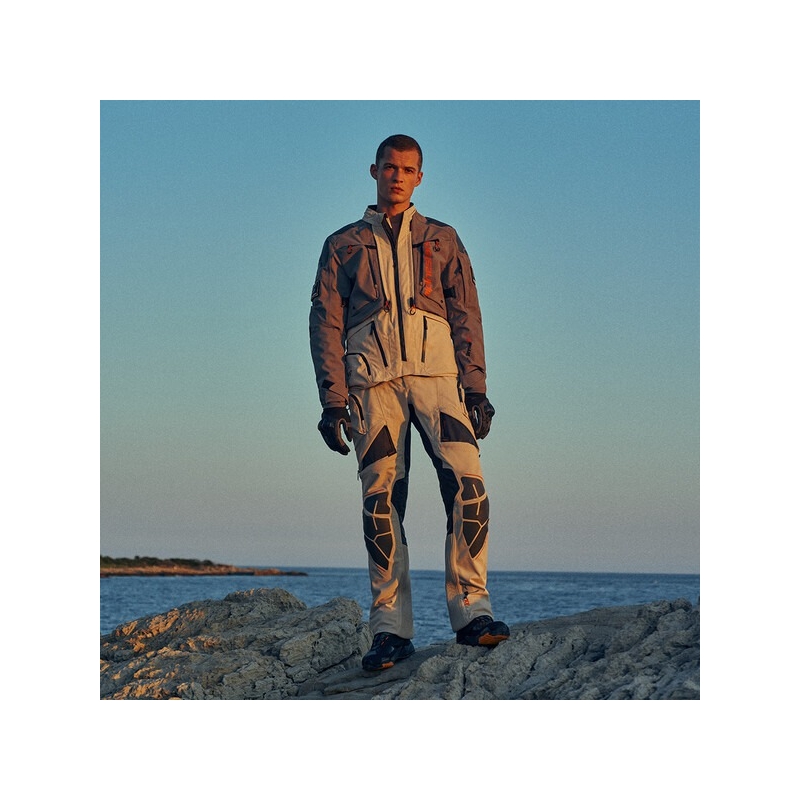 Alpinestars AMT-10R Drystar XF μπουφάν μοτοσικλέτας άμμος-μαύρο-ροζ