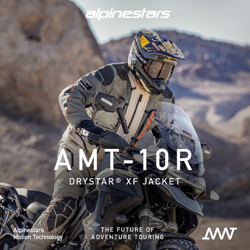 Alpinestars AMT-10R Drystar XF μπουφάν μοτοσικλέτας άμμος-μαύρο-ροζ