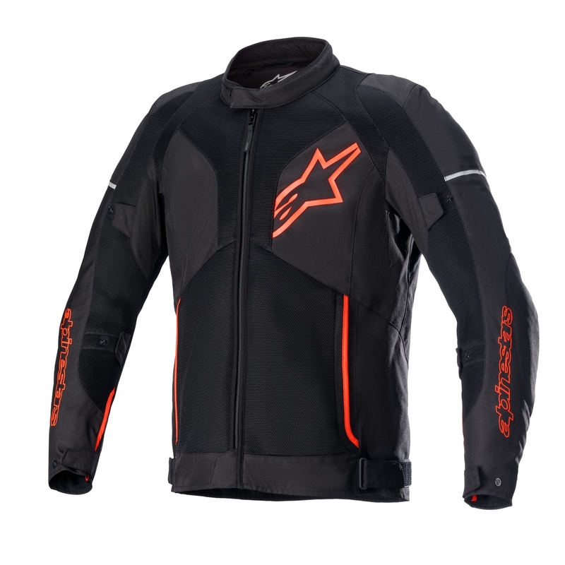 Alpinestars Viper Air 3 μαύρο και κόκκινο μπουφάν μοτοσικλέτας