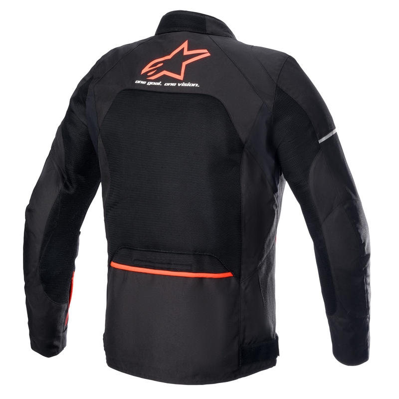 Alpinestars Viper Air 3 μαύρο και κόκκινο μπουφάν μοτοσικλέτας